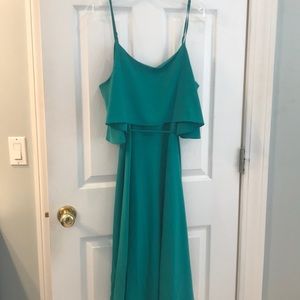 Gorgeous Kelly Green Ann Taylor dress, NWT